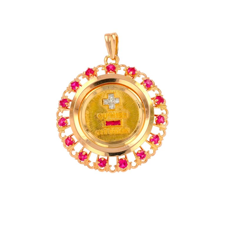 AUGIS vintage love medal...