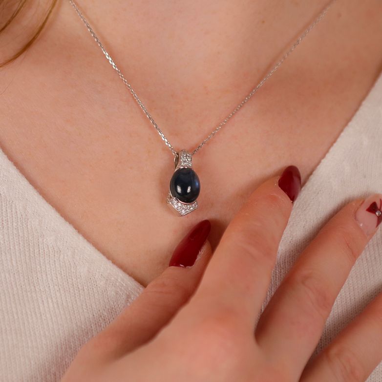 Pendant sapphire 2.20...