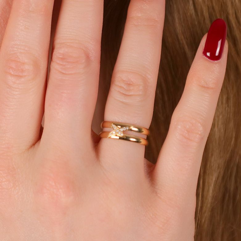 Ring MAUBOUSSIN Etoilement...