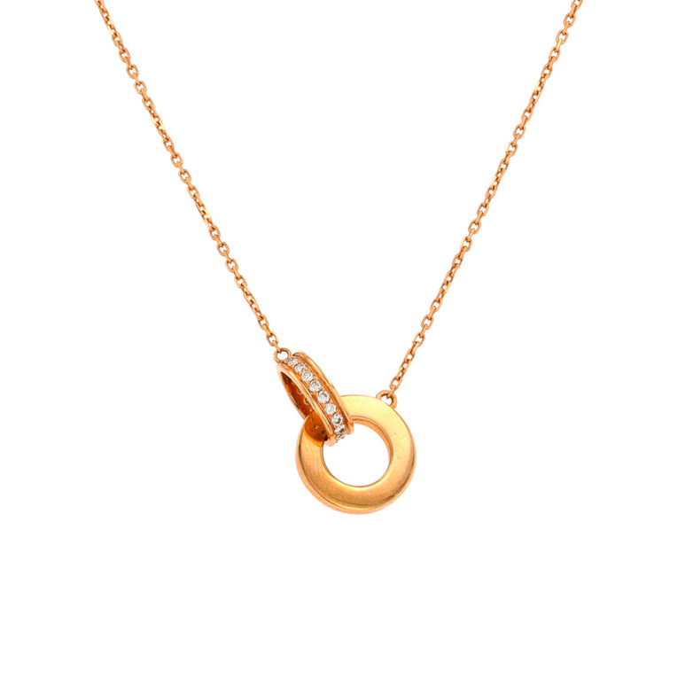 Collier diamants 0.18 carat...
