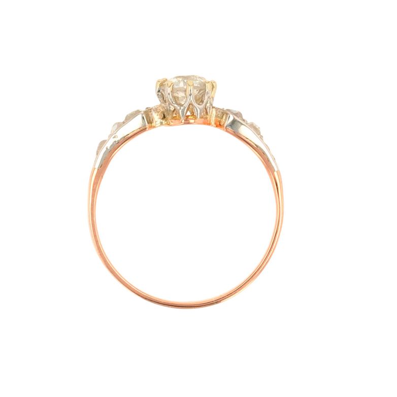 Vintage ring diamonds 0.47...