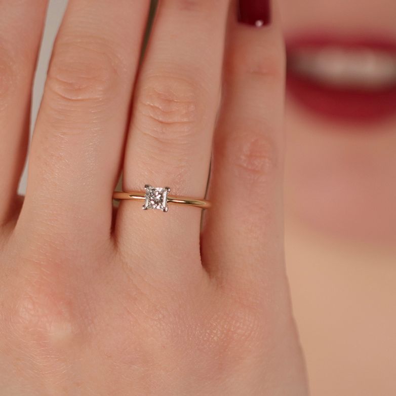 Diamond ring 0.40 carat 2...