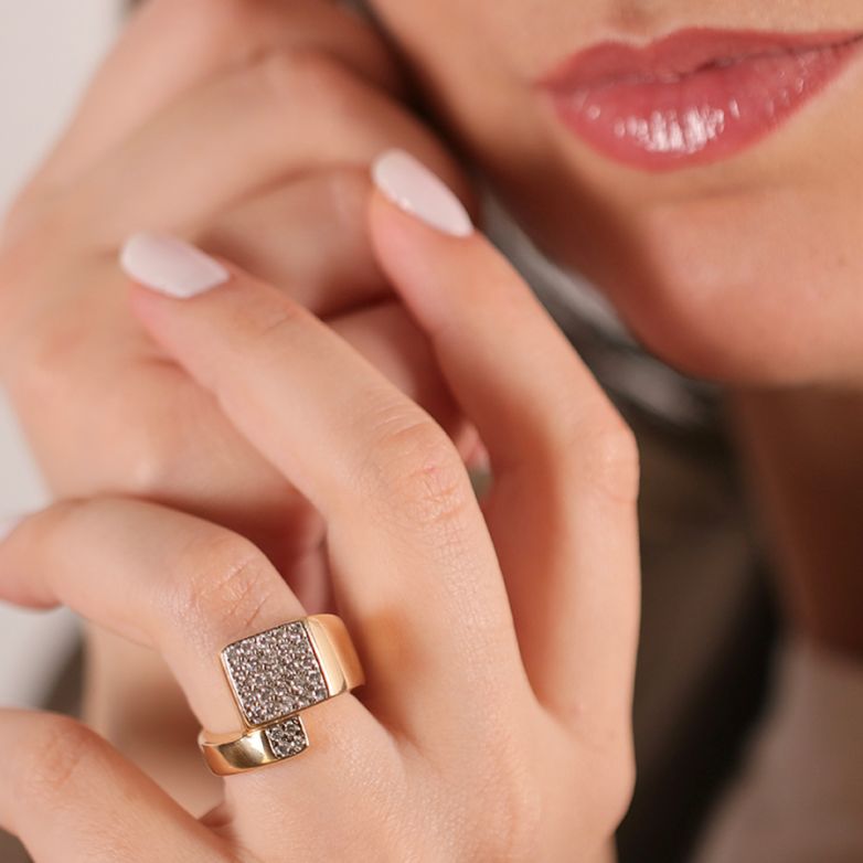 Diamond ring 0.58 carat 2...