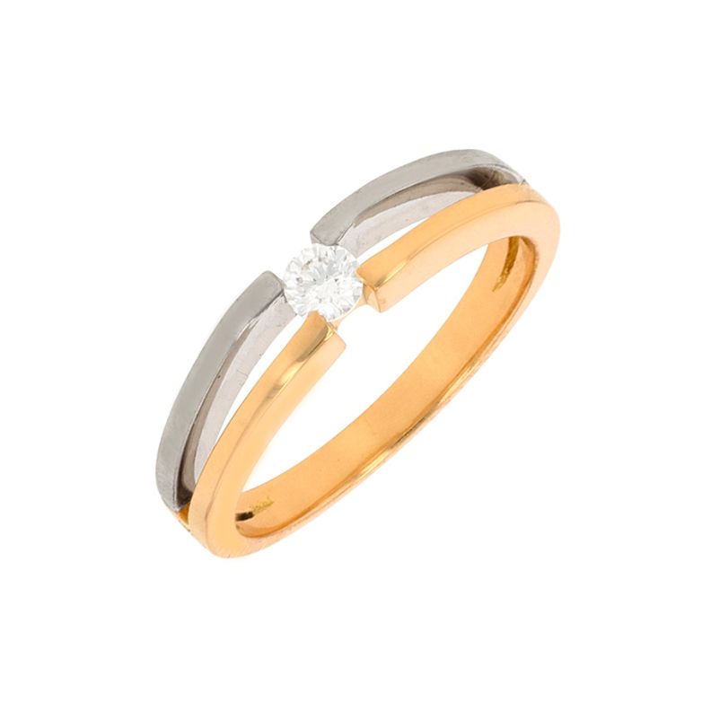 Diamond ring 0.13 carat 2...