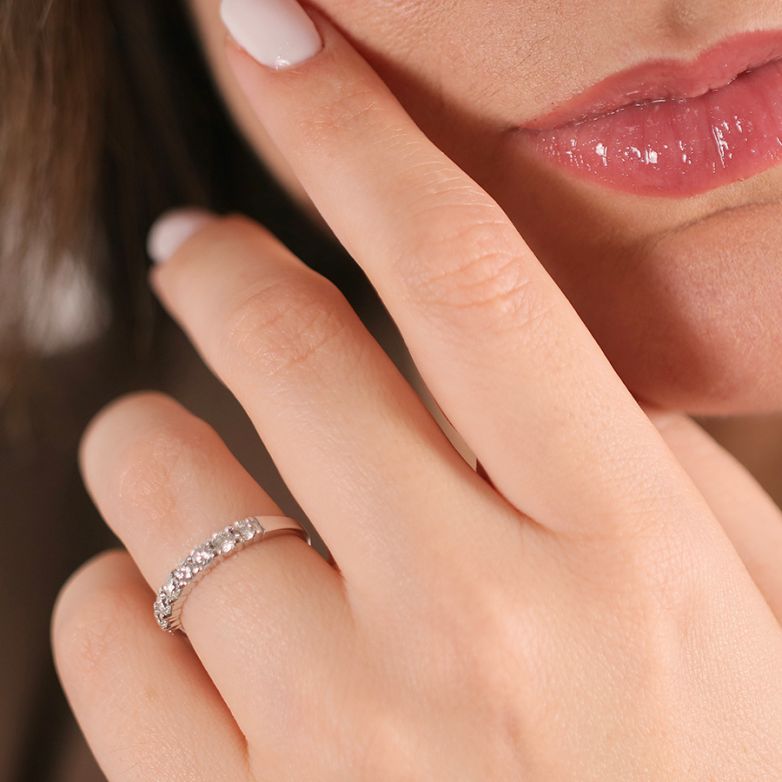Diamond wedding band 0.42...