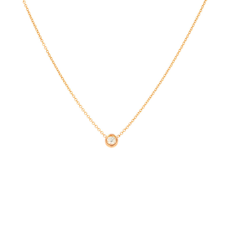 Collier diamant 0.06 carat...