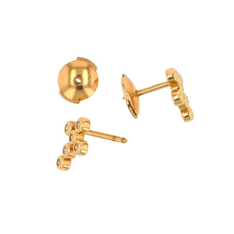 Earrings diamonds 0.12...