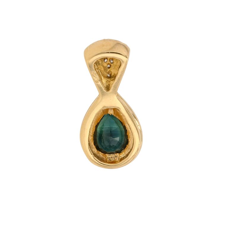 Pendant sapphire 0.86 carat...
