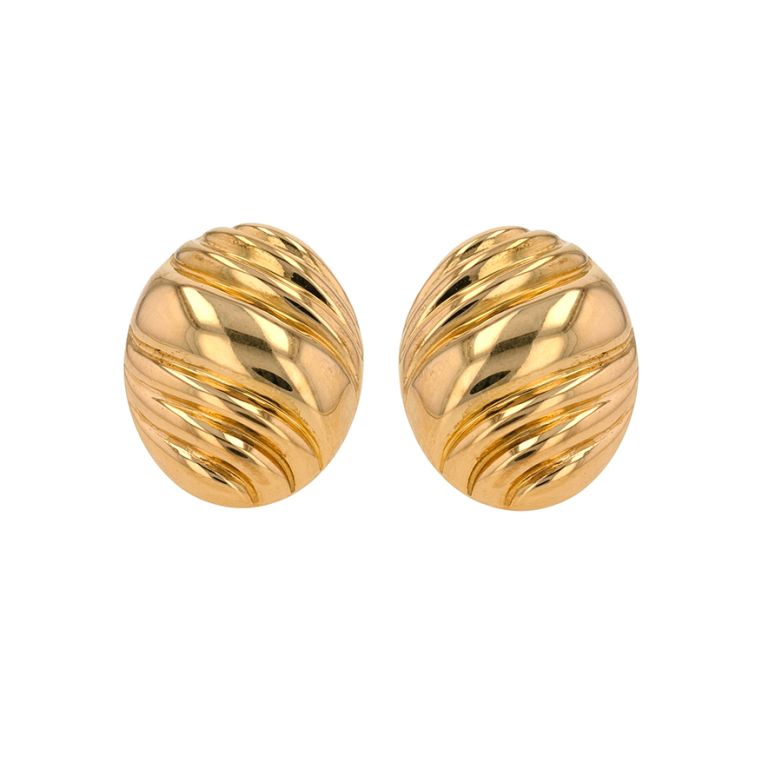 Boucles d'oreilles or jaune...