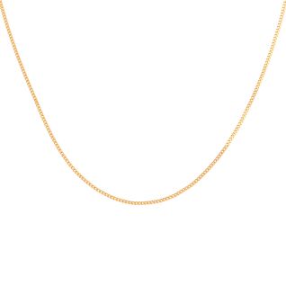 2.50g yellow gold curb chain