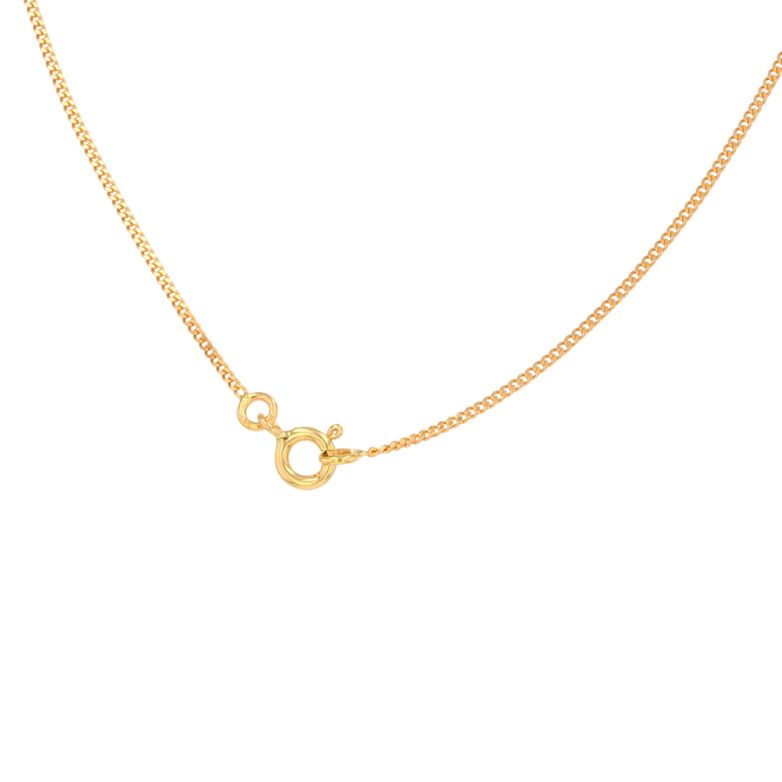 Chain link gourmette yellow...
