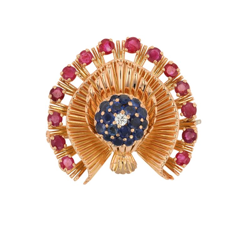 Vintage brooch diamonds...