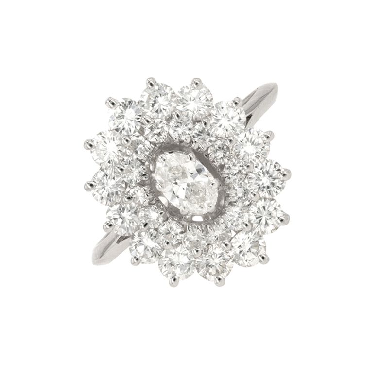 Daisy ring diamonds 2.10...