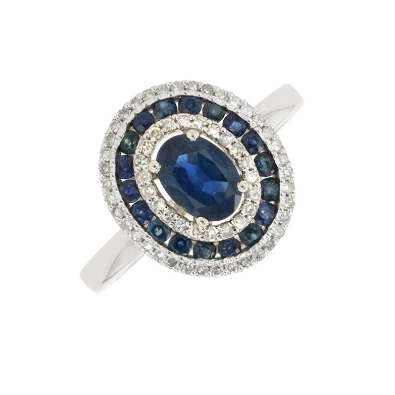 Ring sapphires 1.09 carat...