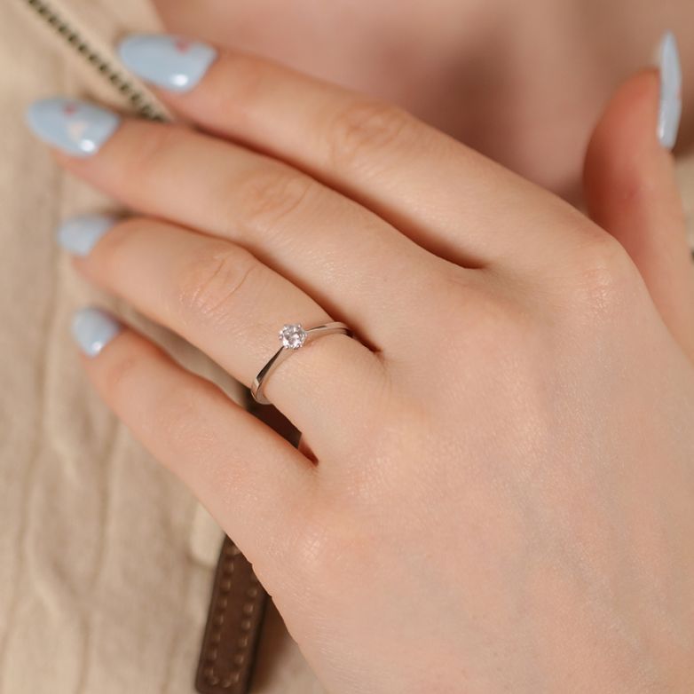 Solitaire diamond 0.22...