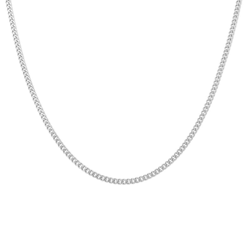 White gold gourmet chain...