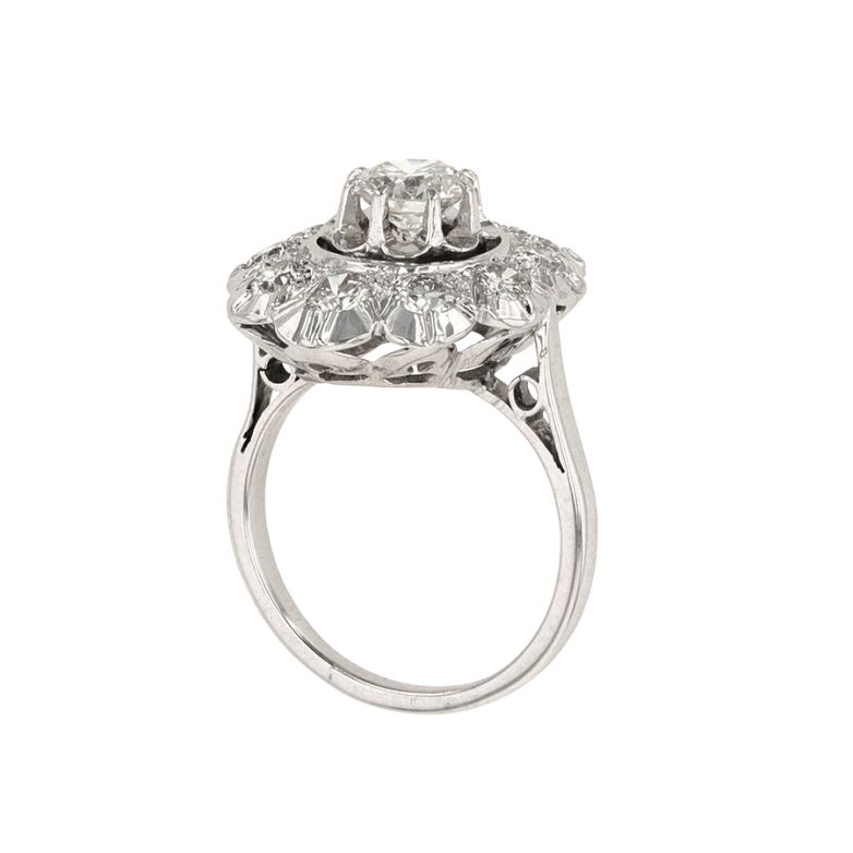 Vintage ring diamonds 1.80...