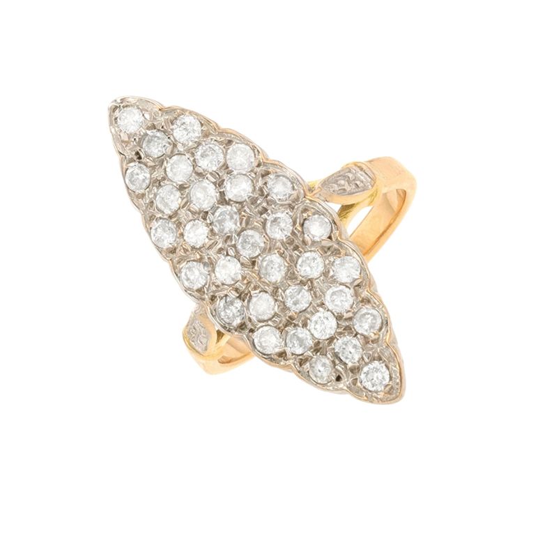 Marquise ring diamonds 0.82...