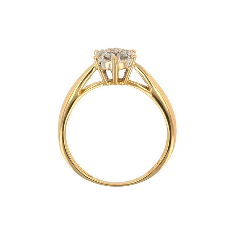 Diamond ring 0.14 carat 2...