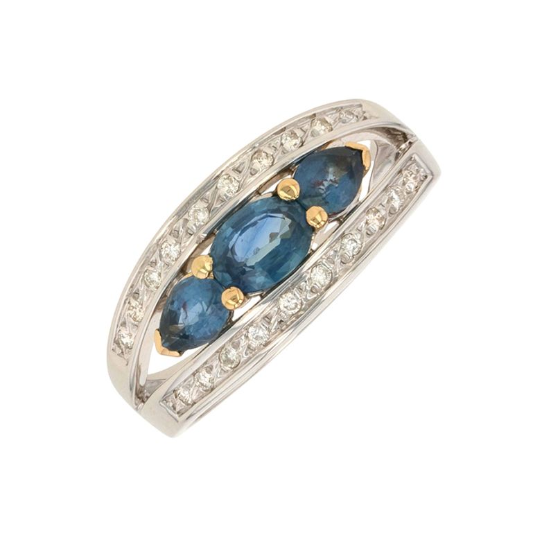 Ring sapphires 1.86 carat...