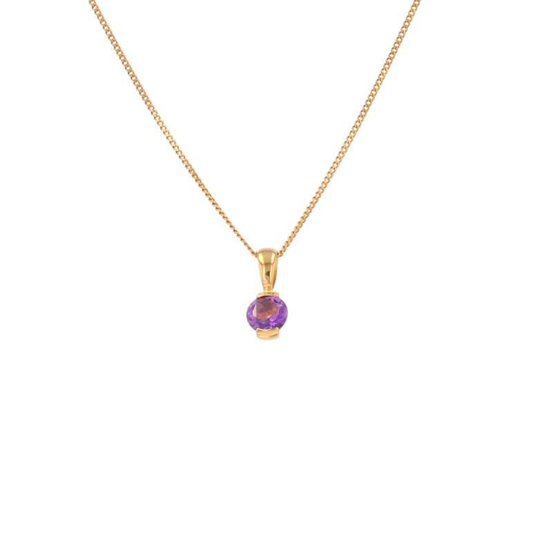 Amethyst necklace 0.50...