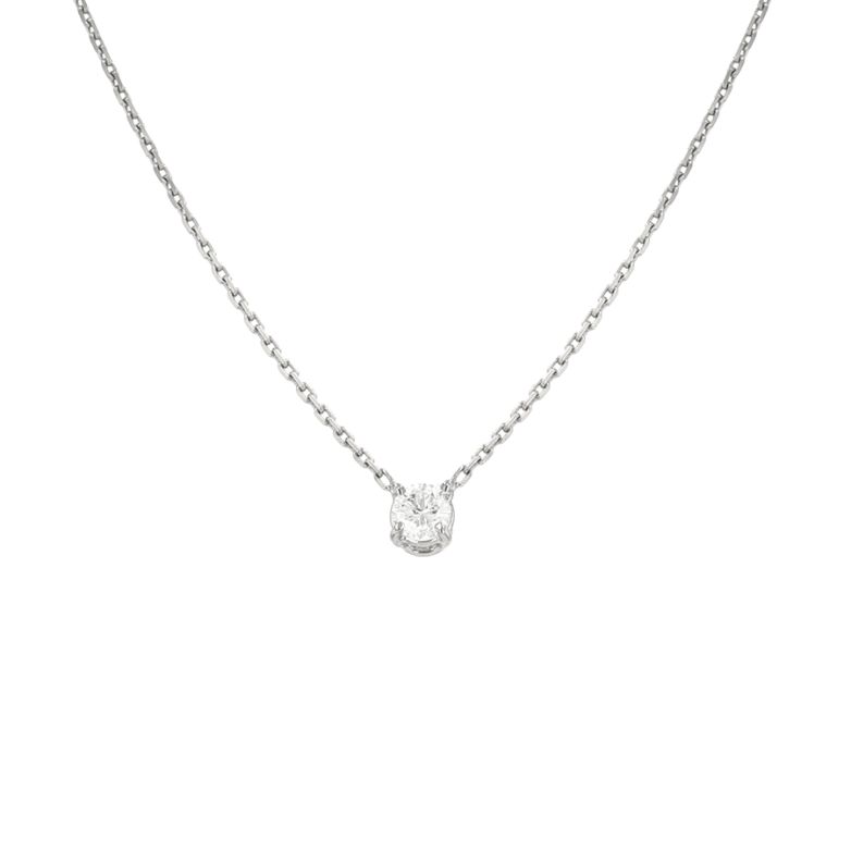 Diamond necklace 0.23 carat...