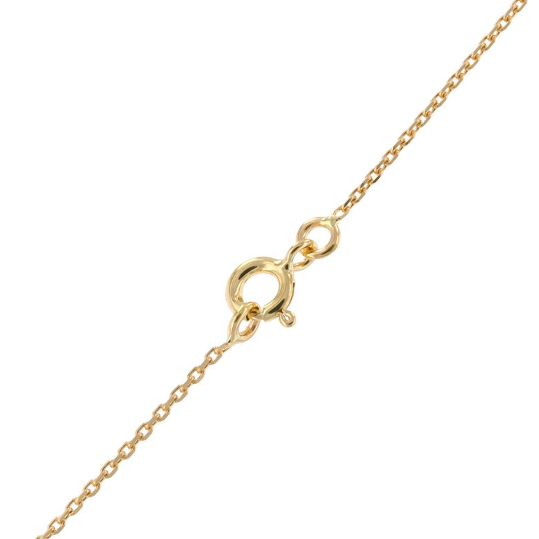 Yellow gold cable chain 2.32g