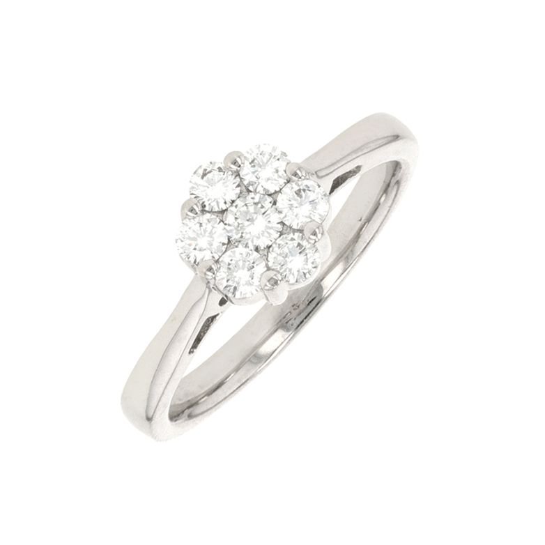 Diamond ring 0.44 carat...