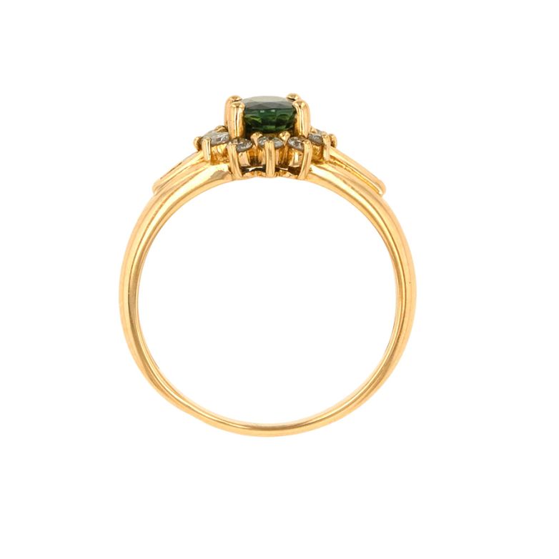 Daisy ring sapphire 0.83...