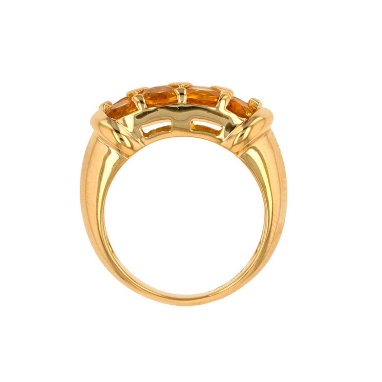 Ring citrines 0.72 carat...
