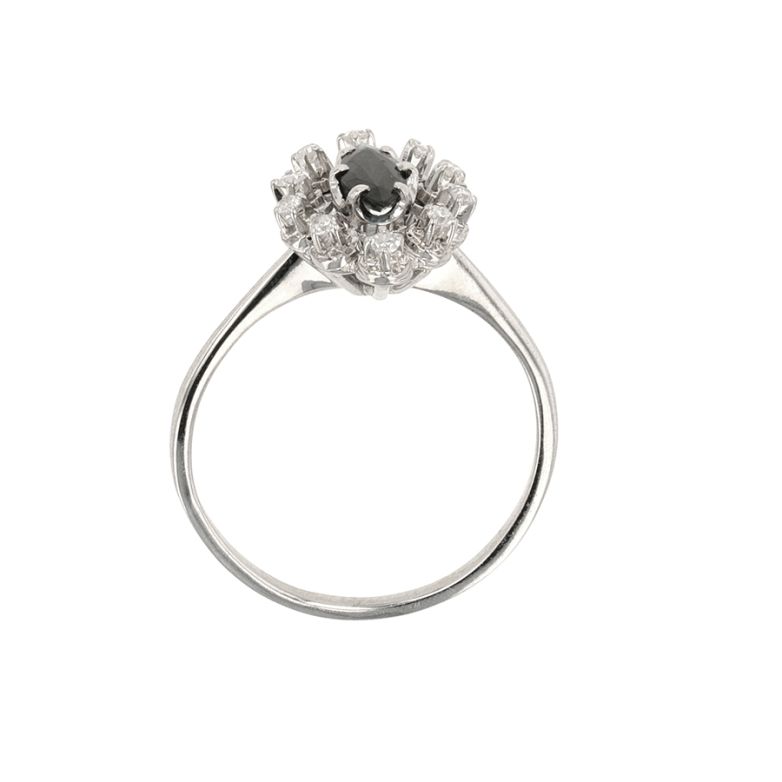 Vintage ring sapphire 0.33...