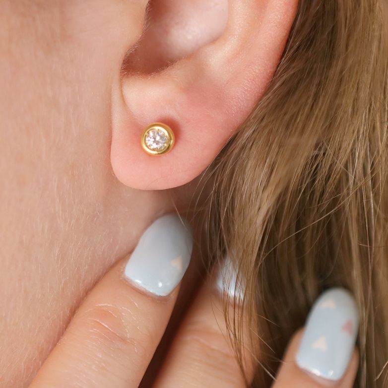 Earrings diamonds 0.24...