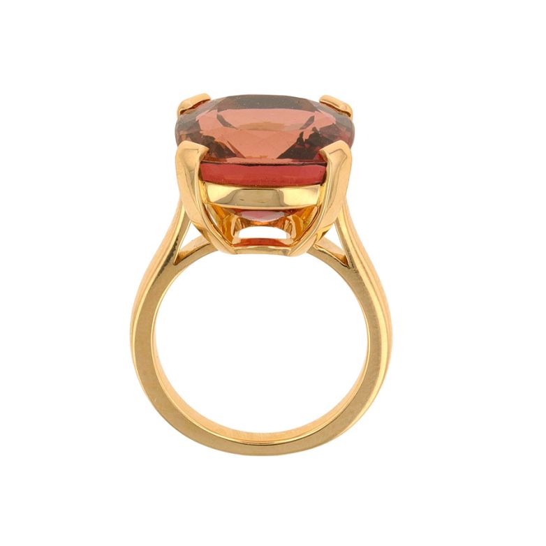 Tourmaline ring 16.44...