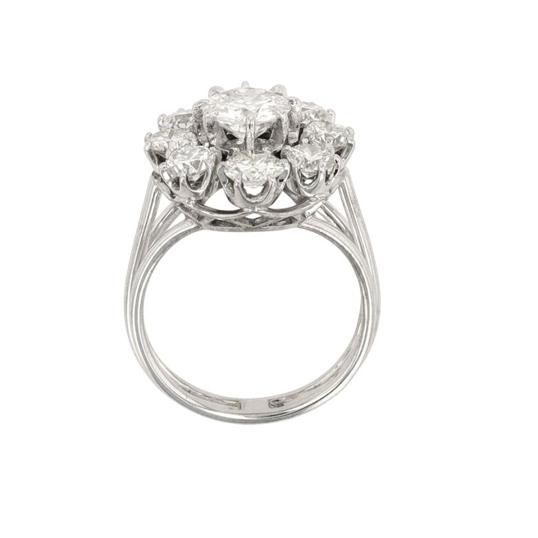 Vintage ring diamonds 2.62...