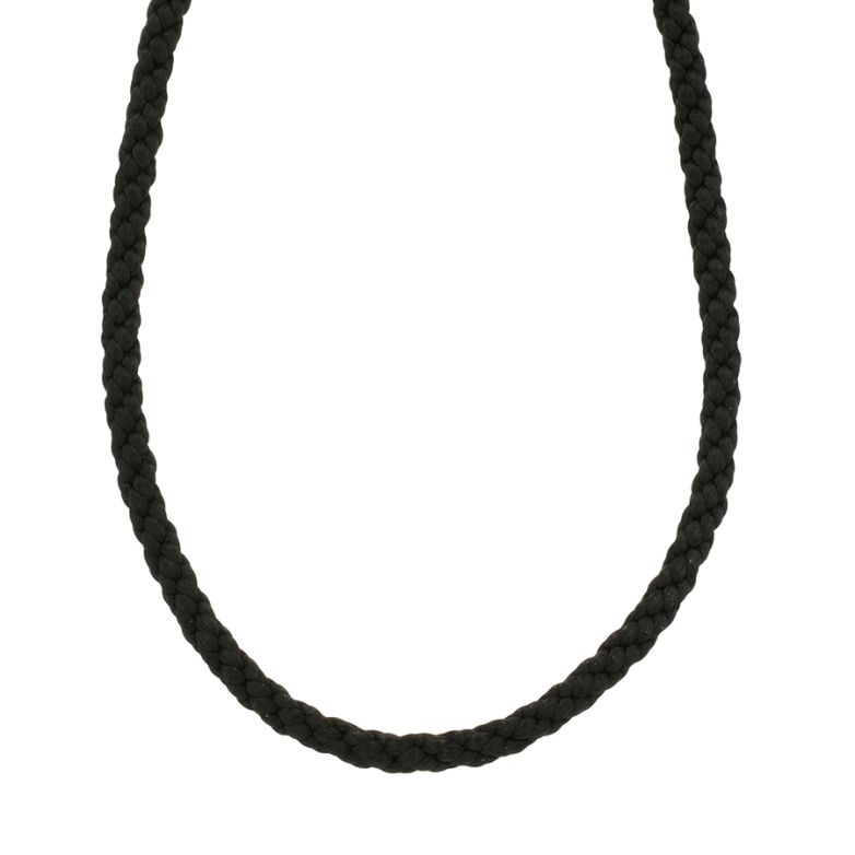 Yellow gold cord necklace...