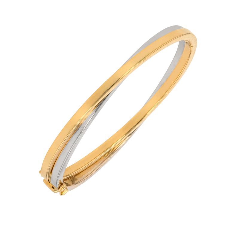 Bangle bracelet 2 gold 18.37g