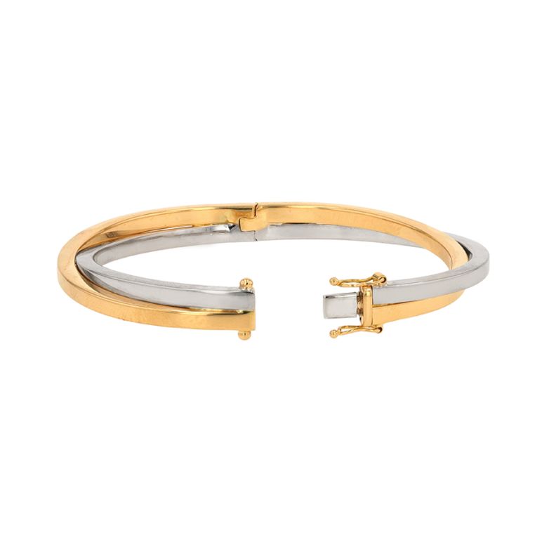 Bangle bracelet 2 gold 18.37g
