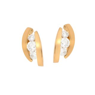 Earrings diamonds 0.40...