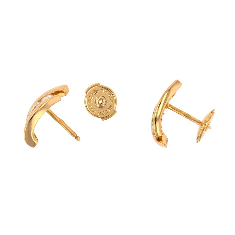 Earrings diamonds 0.40...