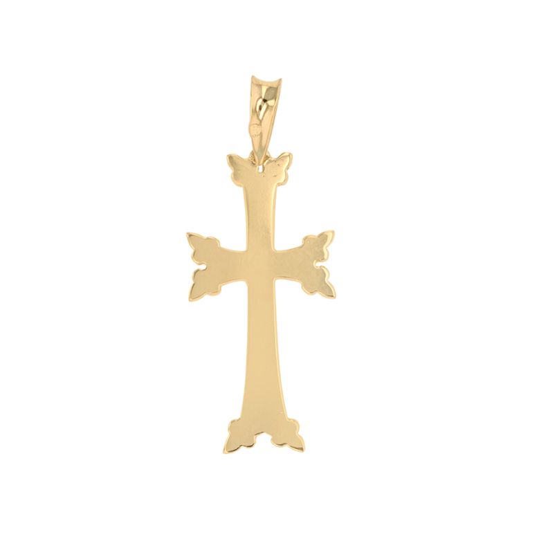 Yellow gold cross 4.36g