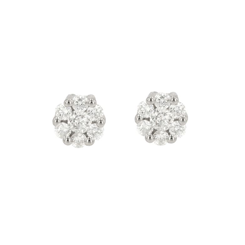 Earrings diamonds 0.12...