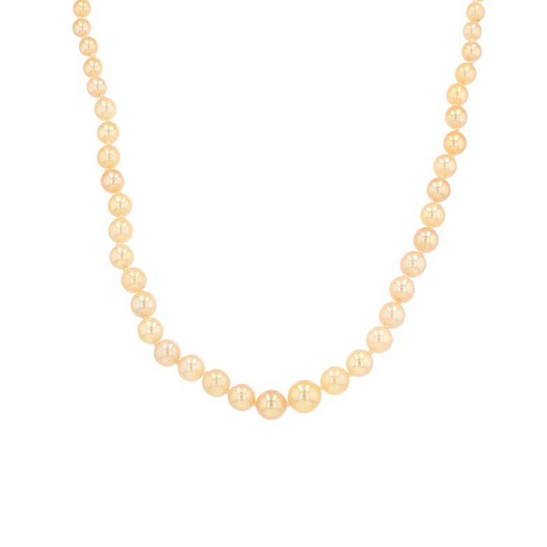 Collier vintage perles de...