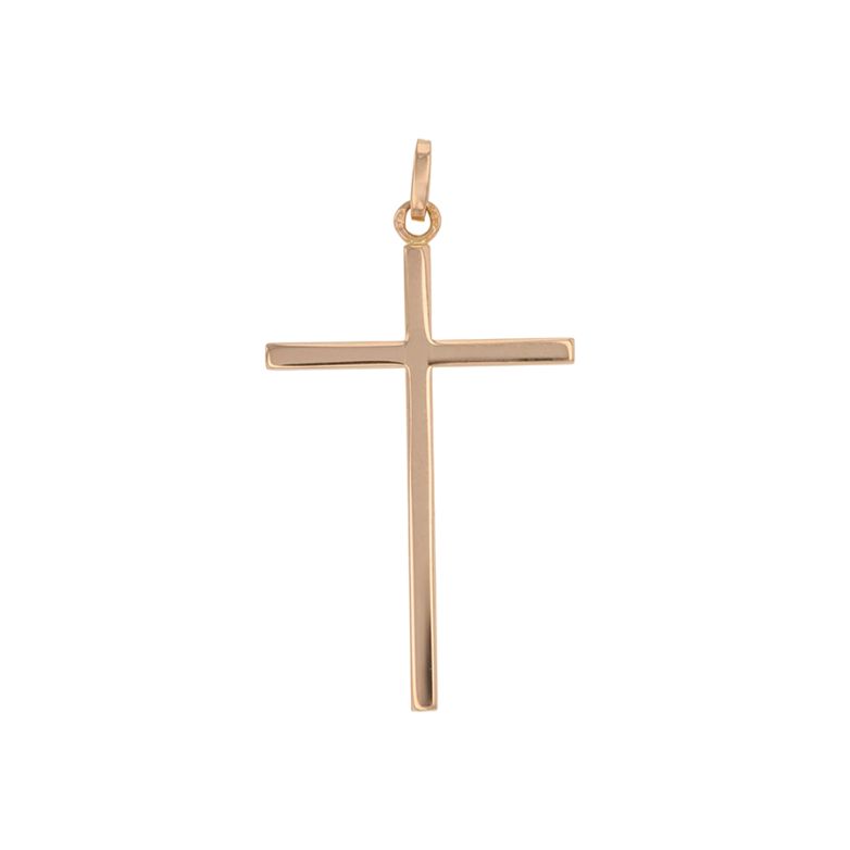 Vintage yellow gold cross...