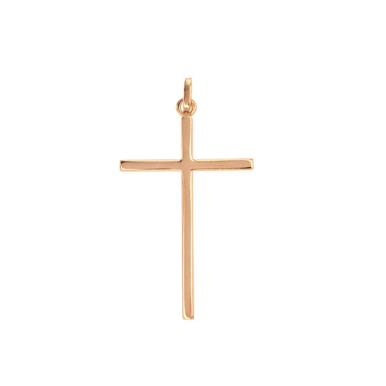 Vintage yellow gold cross...