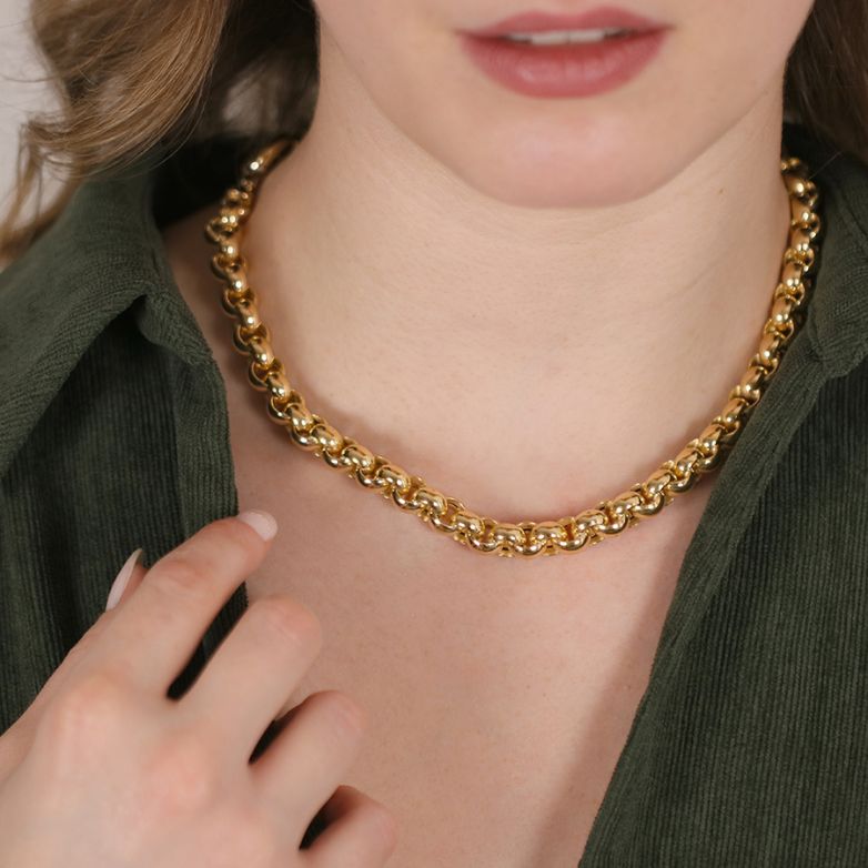 Mesh necklace jaseron...