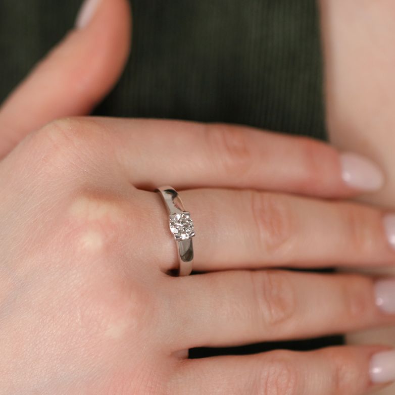 Solitaire diamond 0.60...