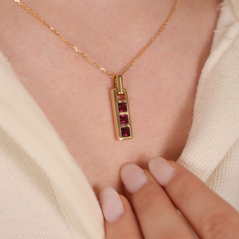 Tourmaline pendant 0.93...