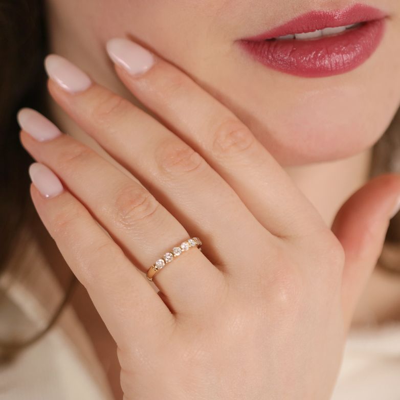 Diamond wedding band 0.47...