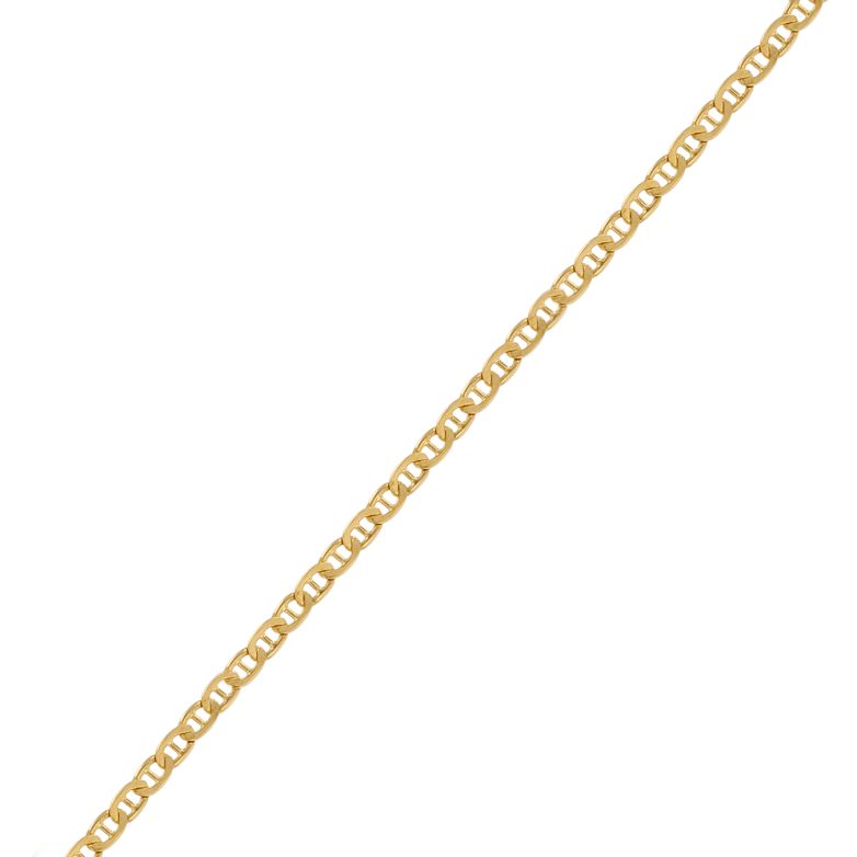 Yellow gold navy chain 4.24g
