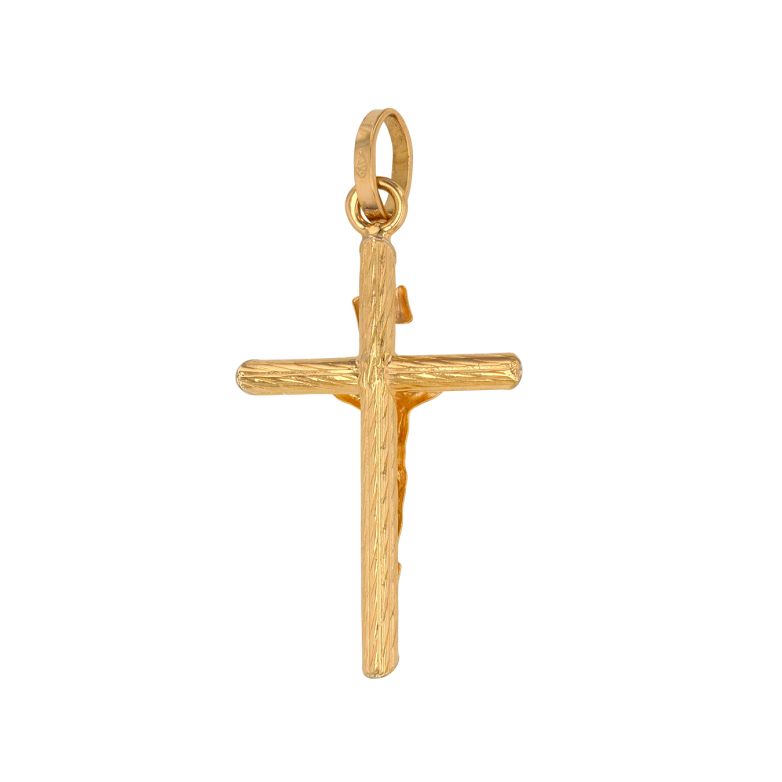 Yellow gold cross 2.80g